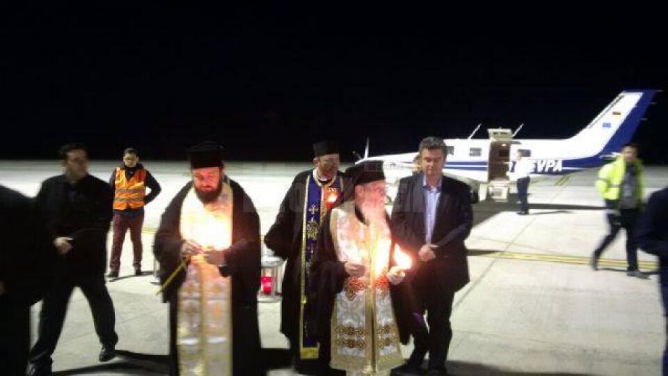 Lumina Sfântă a ajuns la Suceava