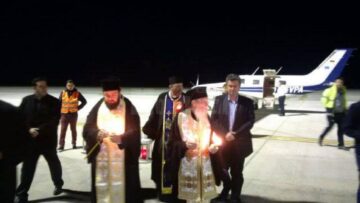 Lumina Sfântă a ajuns la Suceava