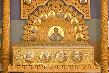 Hram de Izvorul Tămăduirii la Biserica din curtea Spitalului Vechi din Suceava