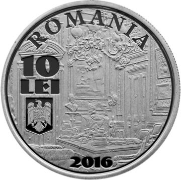 Set de monede: „Guvernatori ai Băncii Naționale a României - Ion I. Câmpineanu, Mihail Manoilescu și Ion I. Lapedatu”