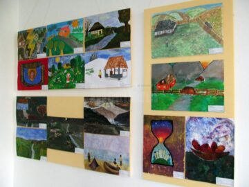 Expoziția elevilor premiați la Concursul Voi fi și eu artist