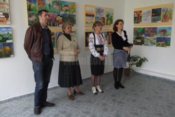 Expoziția elevilor premiați la Concursul Voi fi și eu artist