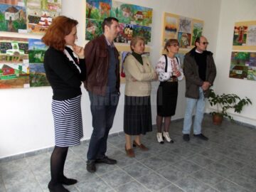 Expoziția elevilor premiați la Concursul Voi fi și eu artist