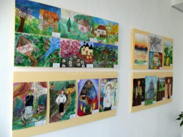 Expoziția elevilor premiați la Concursul Voi fi și eu artist