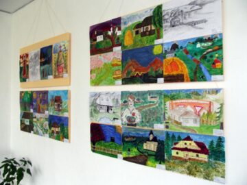 Expoziția elevilor premiați la Concursul Voi fi și eu artist