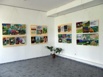 Expoziția elevilor premiați la Concursul Voi fi și eu artist