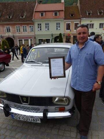 Cea mai veche Dacie 1300, expusă pentru prima dată în România de un sucevean