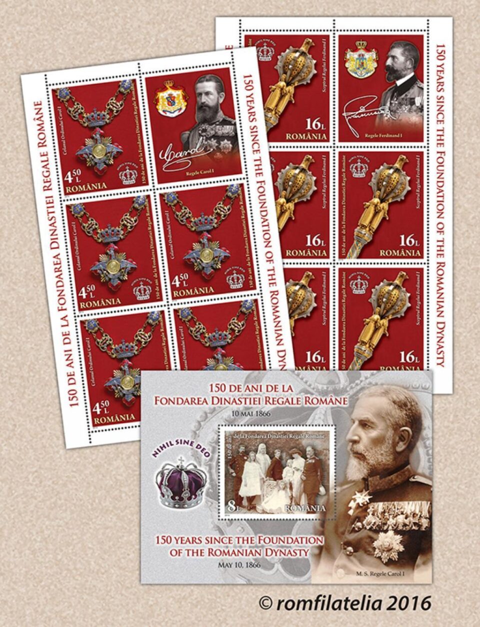 Emisiune filatelică Dinastia Regală Română