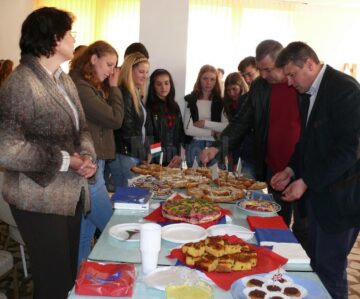 Primarul Cătălin Coman, interesat de gastronomia europeană