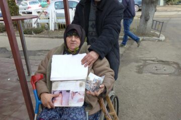 Maria Cherar și concubinul acesteia, Mihai Pușcașu, susțin că au nevoie de protecție din partea poliției pentru ca femeia să se poată prezenta pentru a depune mărturie
