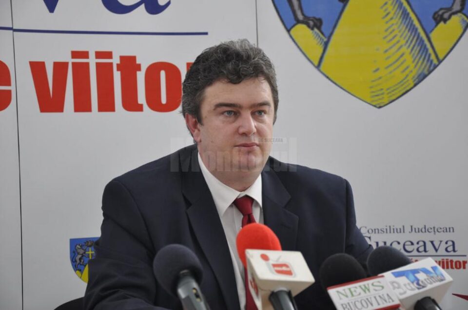 Președintele Consiliului Județean Suceava, Cătălin Nechifor
