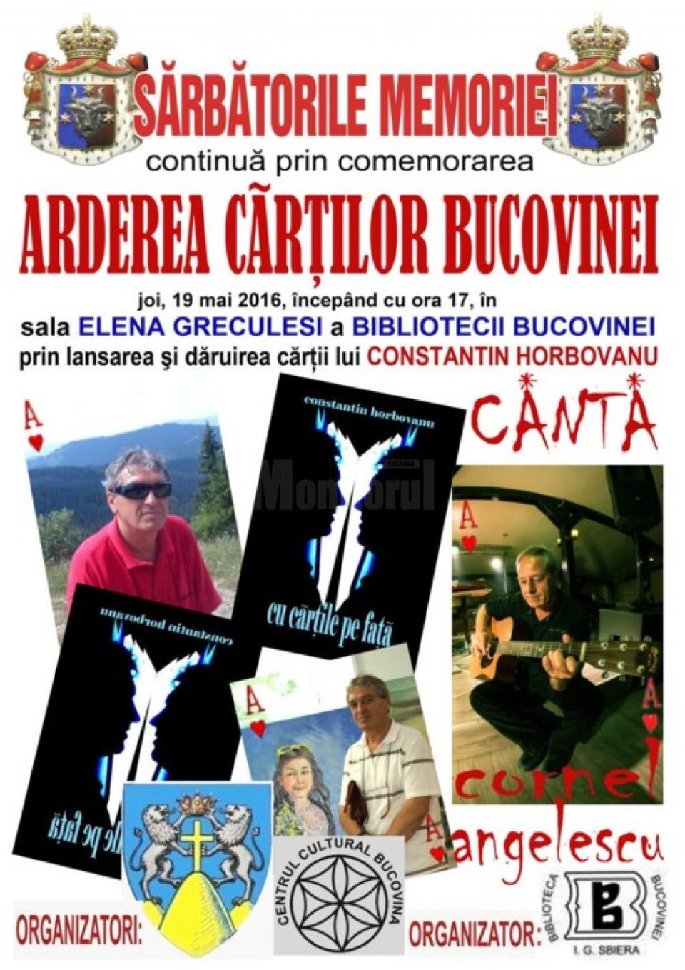 „Sărbătorile Memoriei”, la Biblioteca Bucovinei