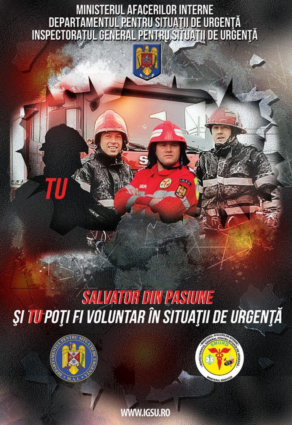 Pompierii recrutează voluntari pe care să-i pregătească pentru intervenții la situații de urgență