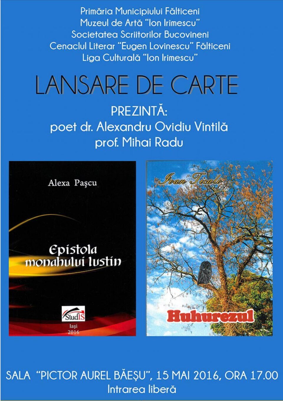 Dublă lansare de carte