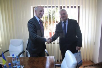 Ambasadorul Austriei în România, primul oaspete de seamă al Muzeului de Istorie de la restaurare