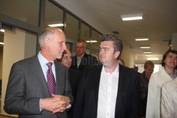 Ambasadorul Austriei și președintele Consiliului Județean Suceava, Cătălin Nechifor