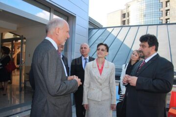 Ambasadorul Austriei în România, primul oaspete de seamă al Muzeului de Istorie de la restaurare