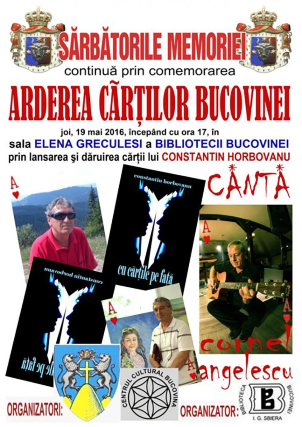 „Cu cărțile pe față”, la Biblioteca Bucovinei