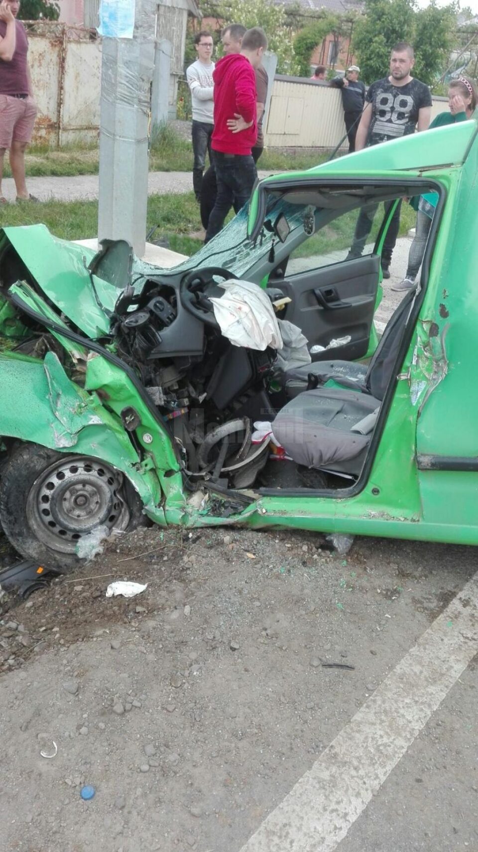 Accident grav la Salcea