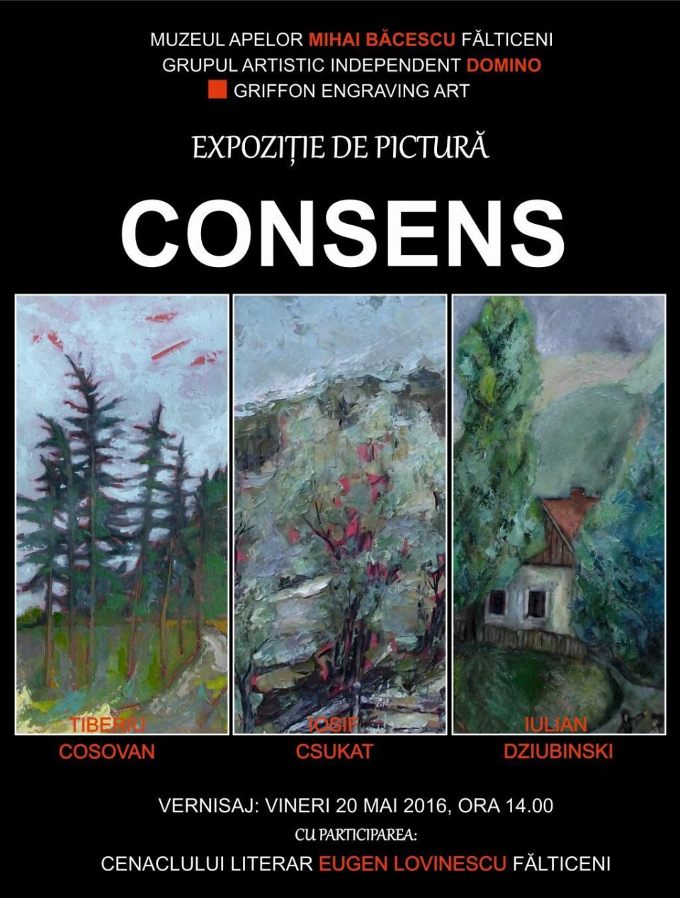 Expoziția de pictură „Consens”