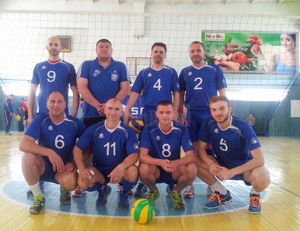 Echipa de volei old-boys din Fălticeni