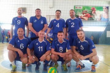 Echipa de volei old-boys din Fălticeni