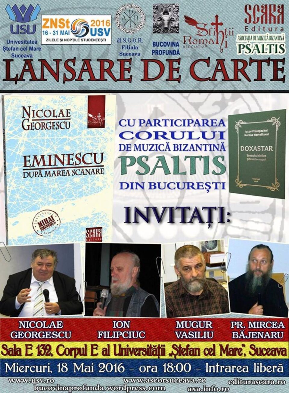 „Eminescu după marea scanare” și „Doxastar”