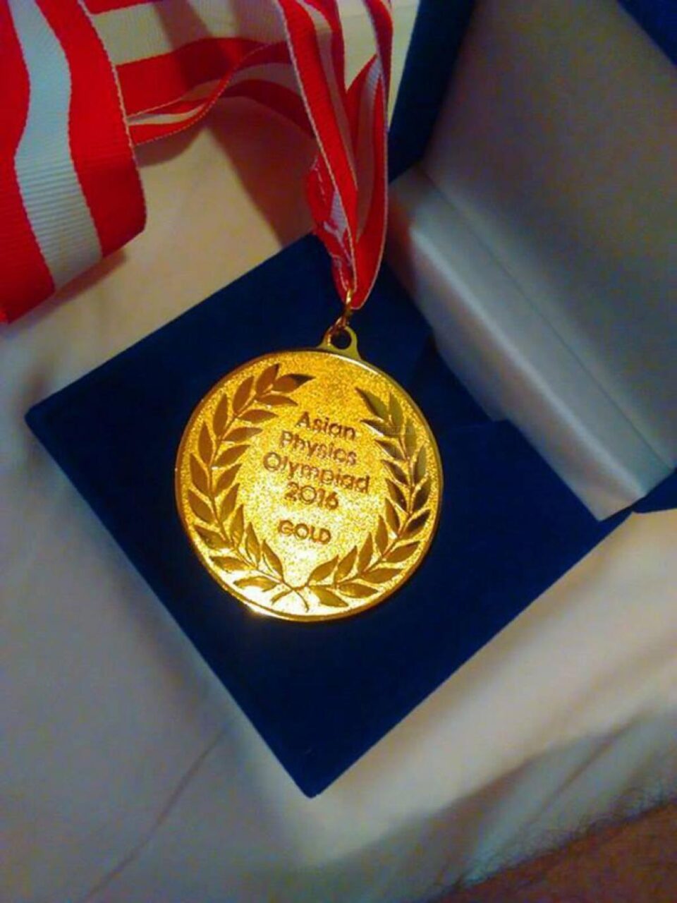 Tudor Crețu a reușit performanța de a obține pentru a doua oară consecutiv medalia de aur la Olimpiada Internațională de Fizică a țărilor din Asia/APHO 2016
