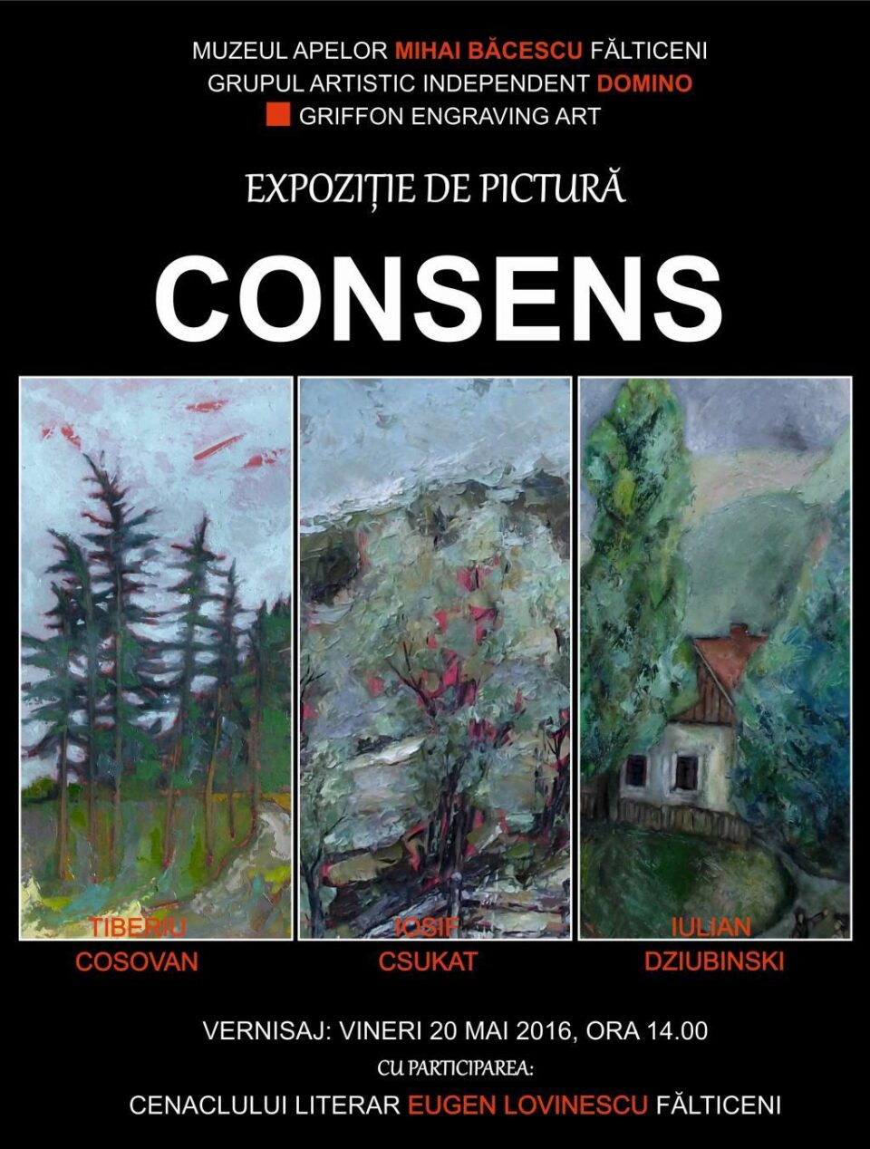 „Consens”, la Muzeul Apelor „Mihai Băcescu” din Fălticeni