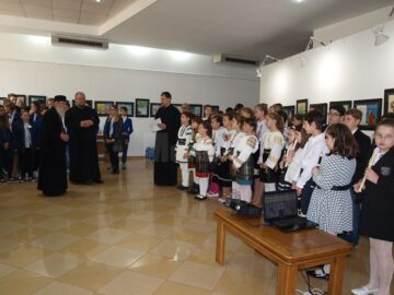 Premierea copiilor participanți la expoziția „Lumina Învierii”