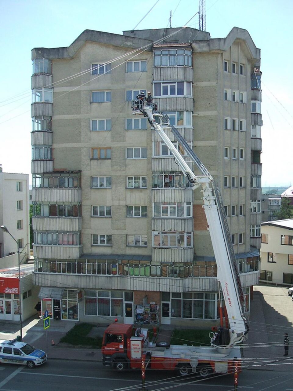 Intervenția de ieri a fost de durata a câteva ore