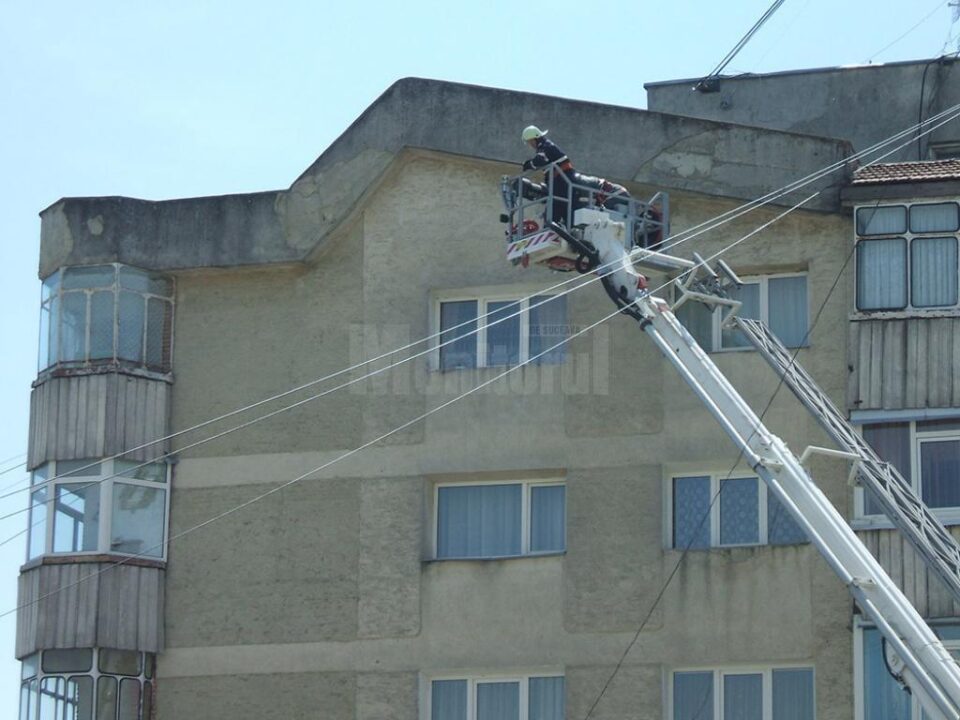 Intervenția de ieri a fost de durata a câteva ore