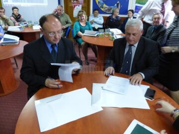 Inspectoratul Școlar Suceava a semnat un acord de parteneriat cu Inspectoratul orășenesc Cernăuți