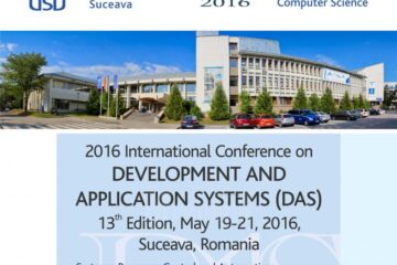 Conferința Internațională „Development and Application Systems”, la USV