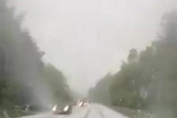 Peisaj de iarna la Păltinoasa, ieri, pe 18 mai