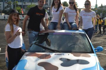 Echipa școlii de șoferi „Sigur la Volan” a fost prezentă la evenimentul Expo&Burn