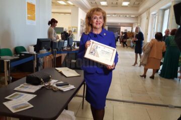 Sanda-Maria Ardeleanu a primit Diploma de merit „Dimitrie Cantemir”