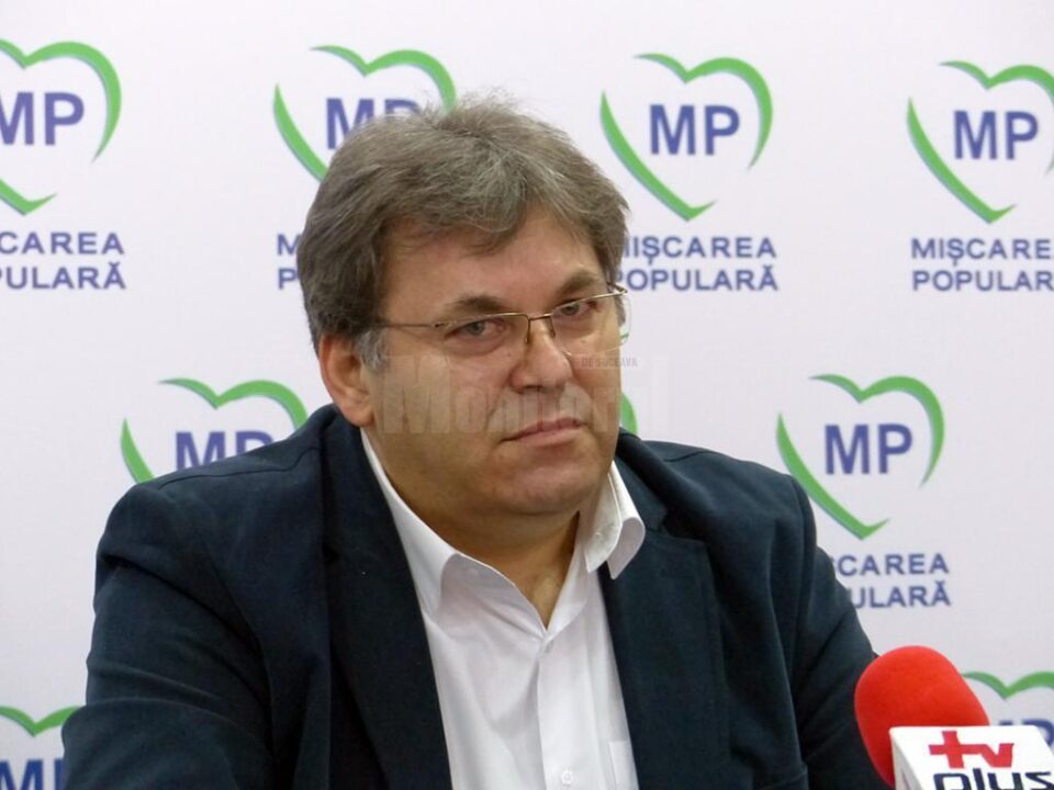 Președintele Organizației Județene Suceava a PMP, Corneliu Popovici