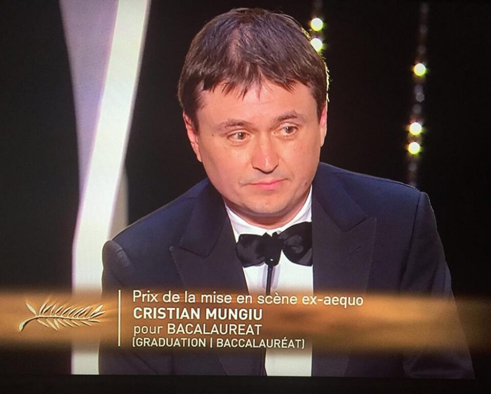 Cristian Mungiu, premiat la Cannes pentru regia filmului „Bacalaureat”
