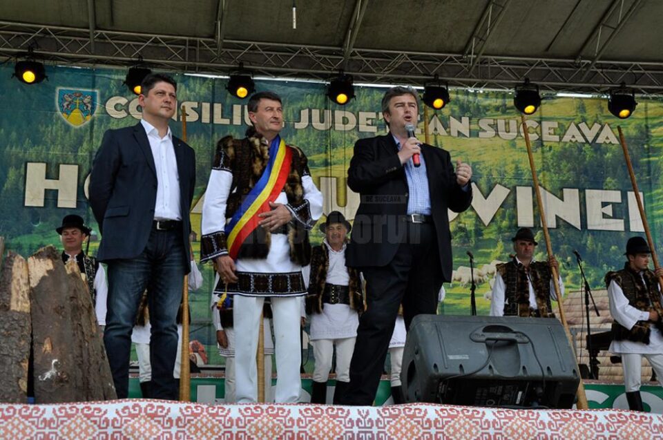 Titus Corlățean a fost prezent la ediția de anul acesta a Horei Bucovinei