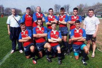 Echipa de rugby în 7 sub 19 ani LPS Suceava, antrenor Dumitru Livadariu