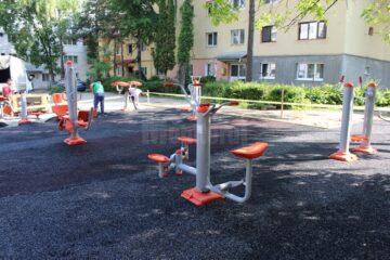 Aparatele de fitness moderne, puse la dispoziția sucevenilor în cartierul George Enescu