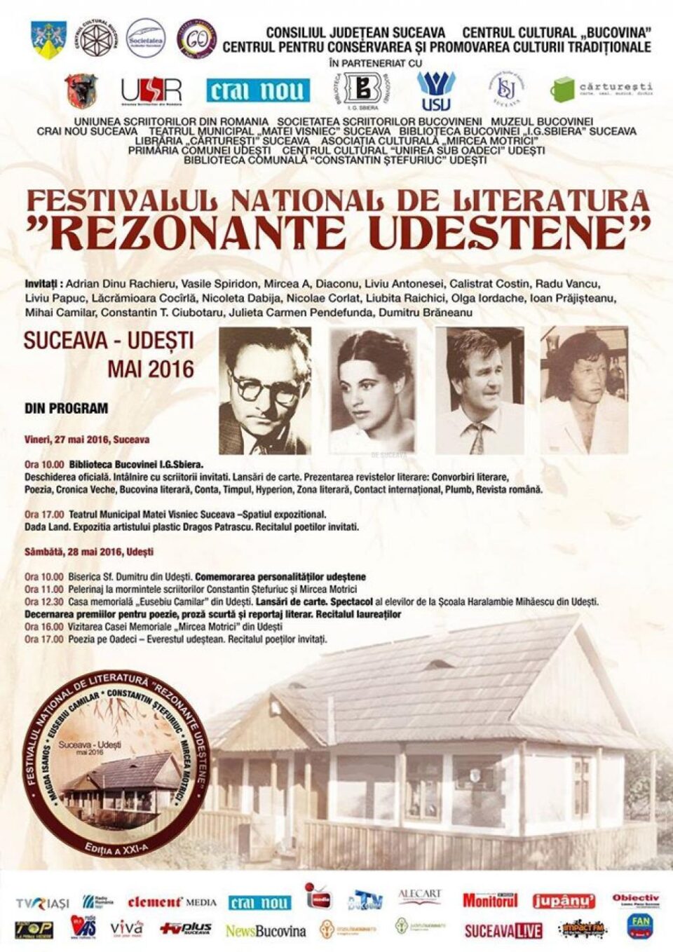 Festivalul Național de Literatură „Rezonanțe Udeștene”