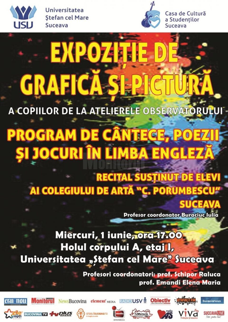 Expoziție de grafică și pictură