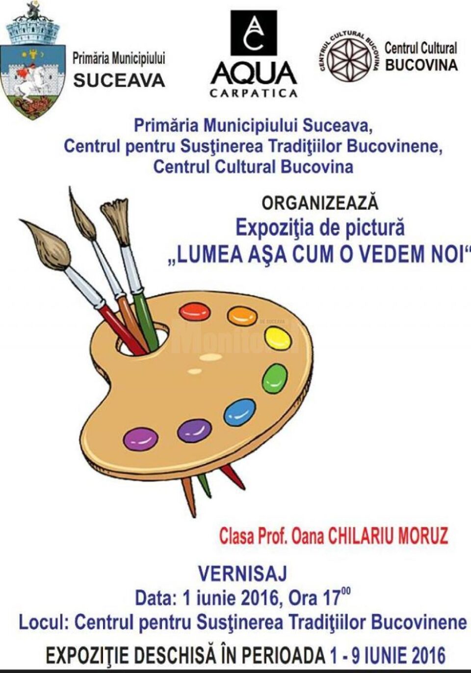 Expoziția de pictură „Lumea așa cum o vedem noi” Expoziția de pictură „Lumea așa cum o vedem noi”