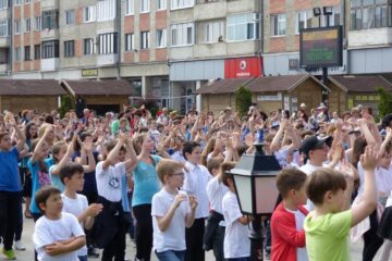 Aproape 800 de copii au participat la acțiunea „Bucuria dansului”