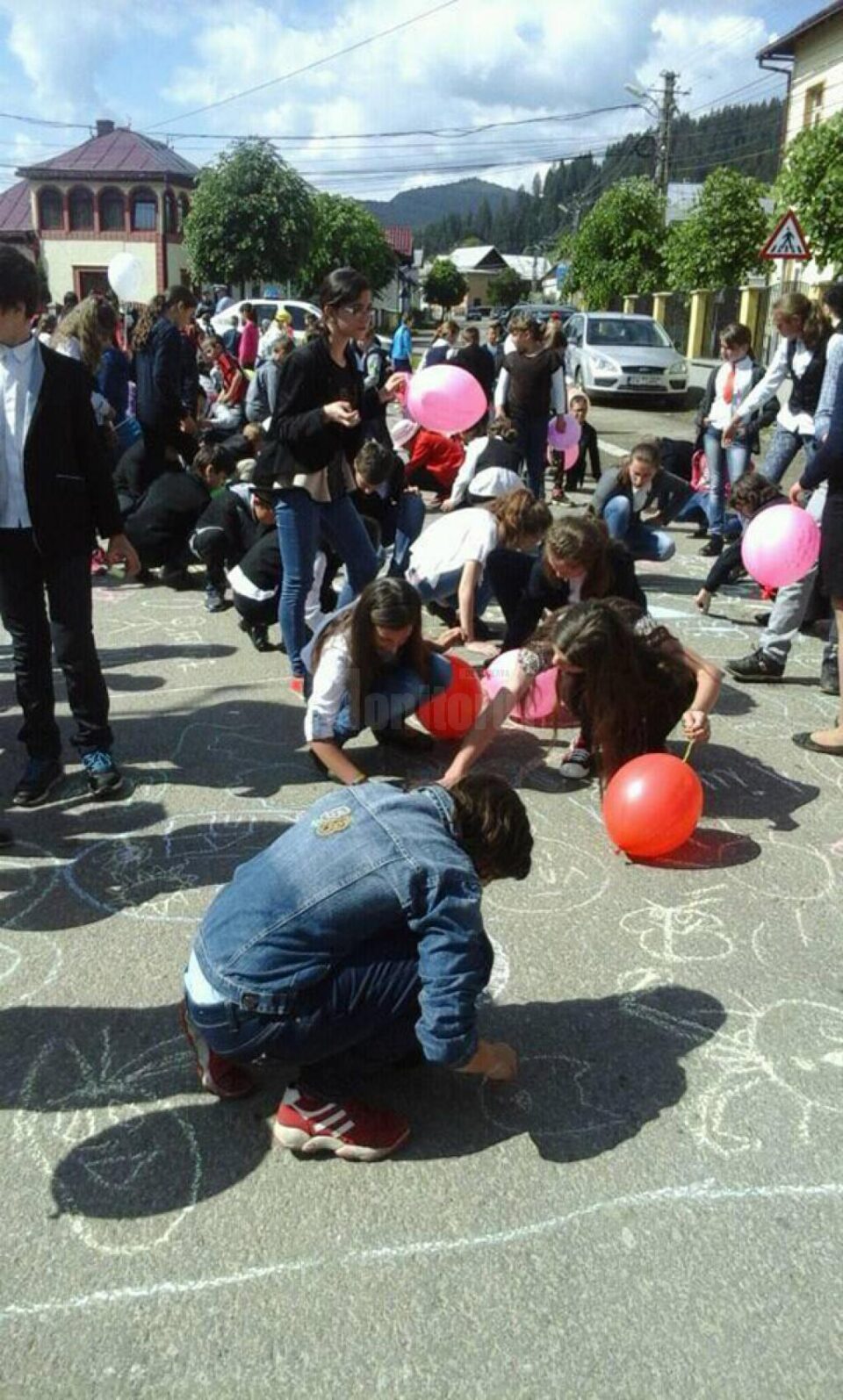Activități la școala din Stulpicani