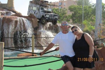 Ion Ciotău și fosta soție, Lucia Pătrașcu