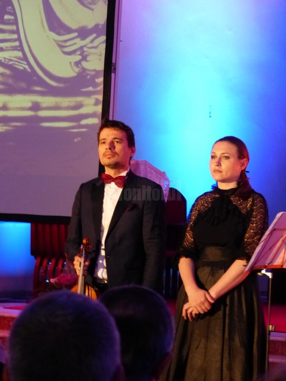 Violonistul Alexandru Tomescu și pictorița Ana Munteanu