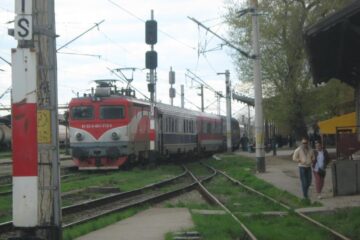 Traficul feroviar spre Capitală a fost blocat